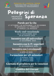 Gli incontri dei “Pellegrini di Speranza”