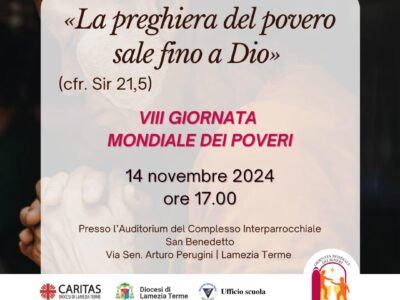 VIII Giornata Mondiale dei Poveri e valorizzazione del volontariato