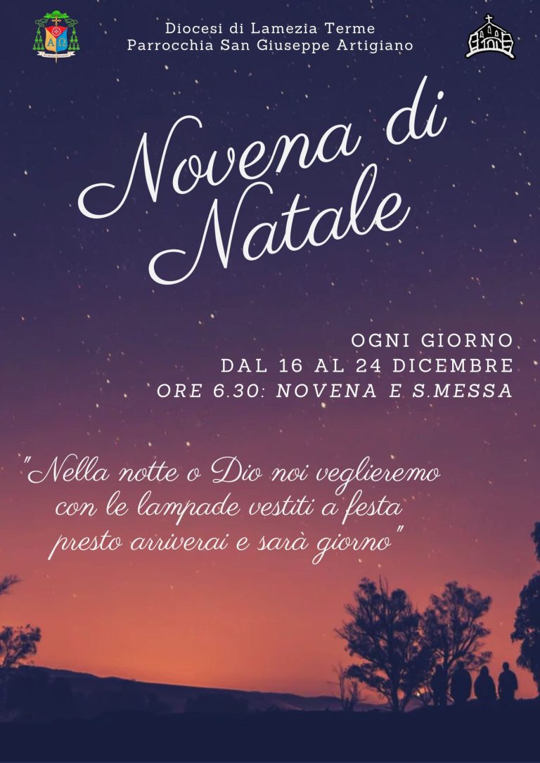 La novena di Natale nella parrocchia San Giuseppe Artigiano