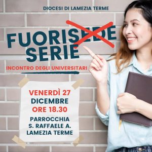 Incontro con gli studenti universitari