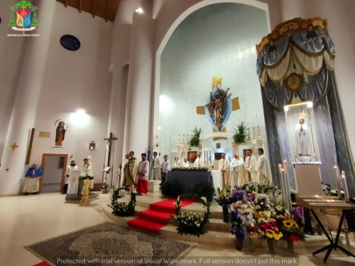 12 maggio 2023 - Messa per la Festa della Madonna di Fatima al Santuario di N.S. di Fatima in Soveria Mannelli