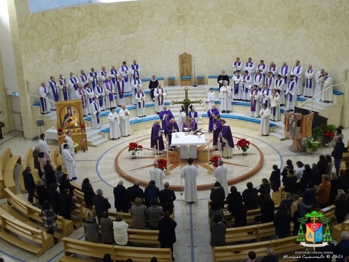 9 gennaio 2023 - Santa Messa in Suffragio di Benedetto XVI, Chiesa Interparrocchiale San Benedetto