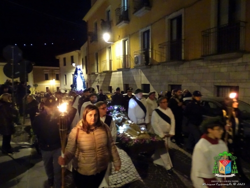 7 aprile 2023 - Processione Madonna Addolorata e Cristo Morto, Parrocchia San Teodoro