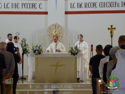 Festa Madonna del Rosario - Celebrazione presieduta dal Vescovo Serafino 01.10.2023